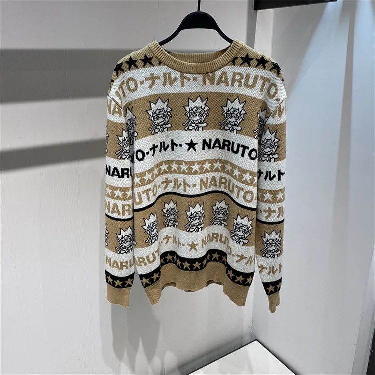 

New 2021 Men Luxury Winter Warm High gentleman Cartoon stars Knit Casual Sweaters Cardigans Asian Plug Size High #N419