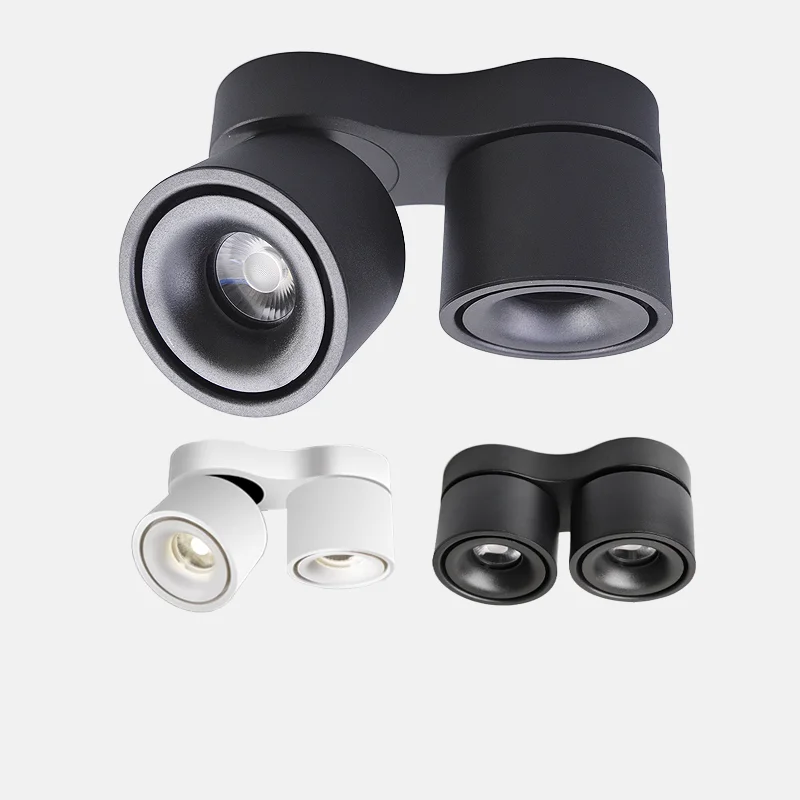 Регулируемый складной вращающийся светодиодный светильник 360 ° 14W20W30W COB точечные