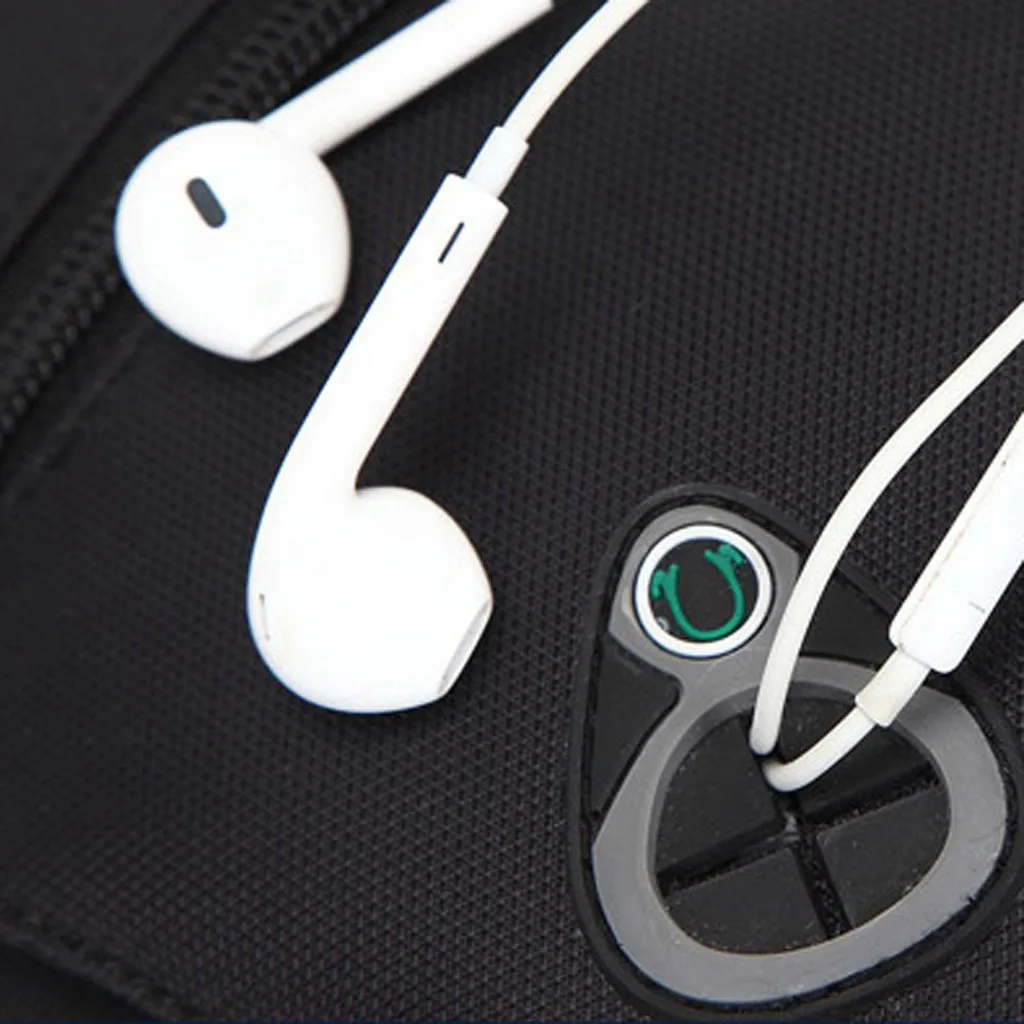 Мужская нагрудная сумка модная деловая многофункциональная через плечо из ткани