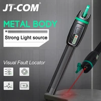 30km metal visual fault locator red light source fiber optic cable tester tool fcstsc patch cord test tool red laser light