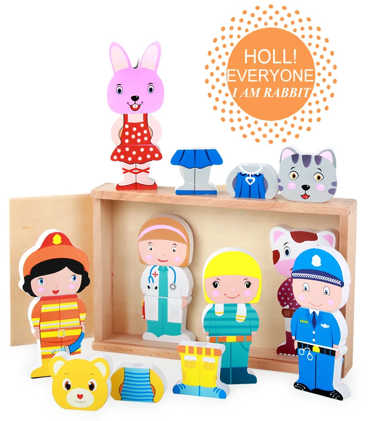 Бесплатная доставка детские игрушки с деревянным блоком для раннего образования