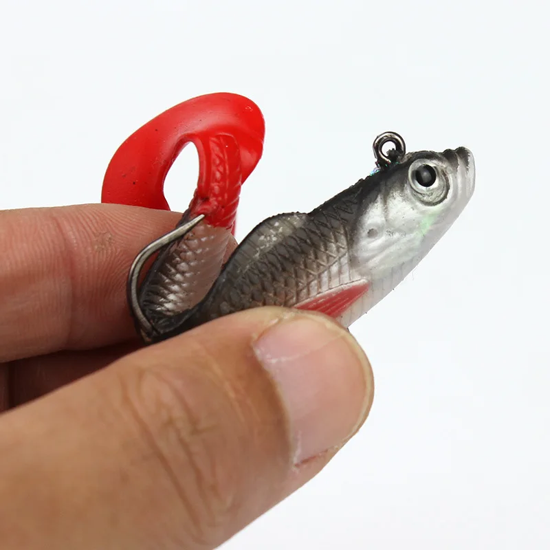 5 шт. в комплекте свинцовая 9 3 г/14 г sub-soft bait рыболовный костюм whopper plopper minnow