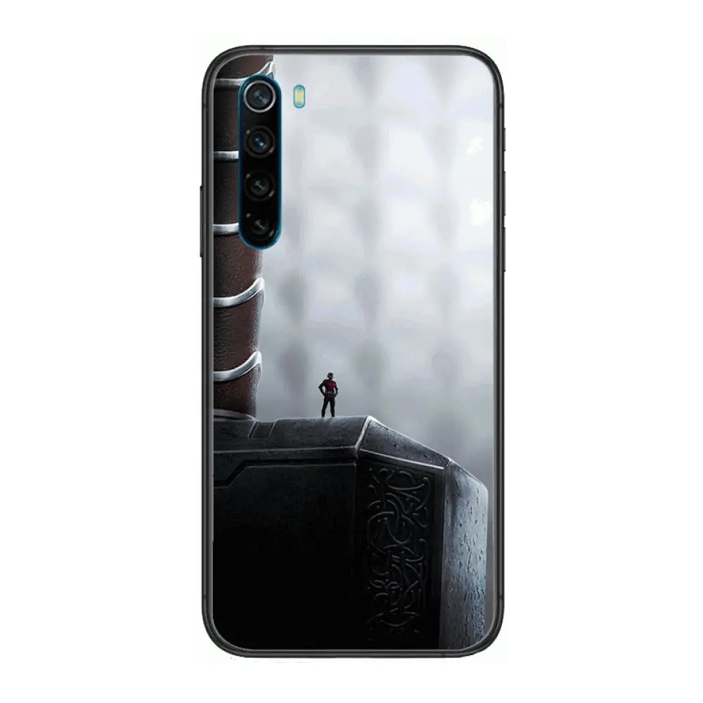 

Hammer style cartoon Phone Case For XiaoMi Redmi Note 9S 8 7 6 5 A Pro T Y1 Anime Black Cover Silicone Back Pretty