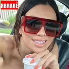 RBRARE 2021 винтажные Квадратные Солнцезащитные очки женские большие очки градиентные Зеркальные Солнцезащитные очки Мужские Роскошные брендовые Солнцезащитные очки женские