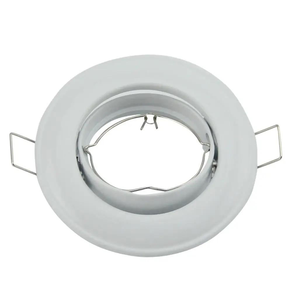 Недорогой светодиодный потолочный светильник 90 260 в золотой цвет Встраиваемый