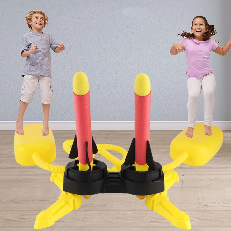 Шаговый насос для прыжков Stomp Rocket Air Power регулируемый пусковой механизм садовых