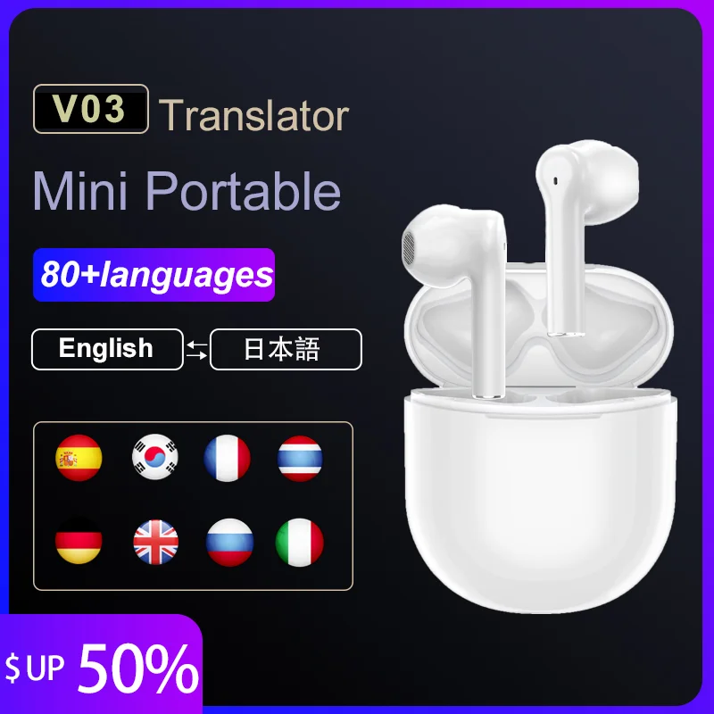 

Беспроводная Bluetooth-гарнитура TWS V03, с микрофоном
