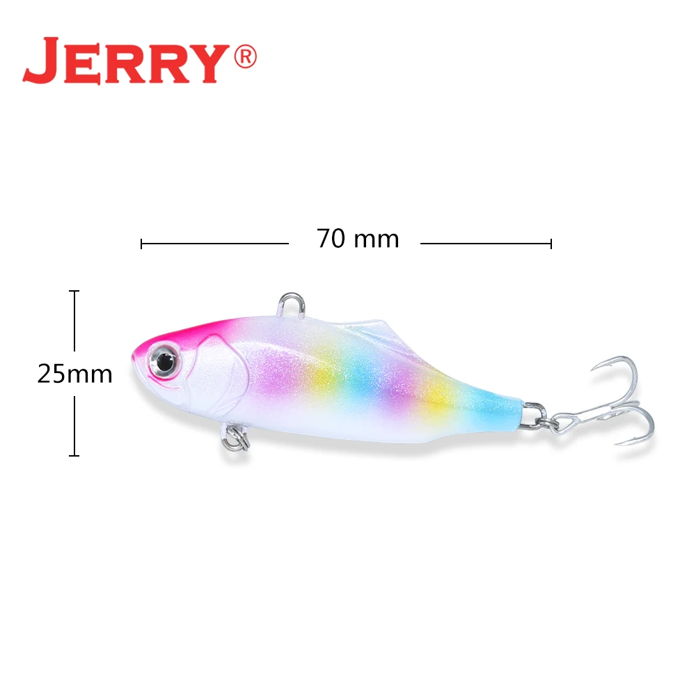 Jerry 1 шт. 7 см 23 г Тонущая VIB лезвие Вибрация литье жесткая приманка искусственные морские пресноводные рыболовные приманки