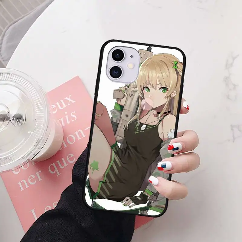 Сексуальные трусы с рисунком аниме Kawaii для девочек кошки чехол Coque Fundas Iphone 11 PRO MAX X
