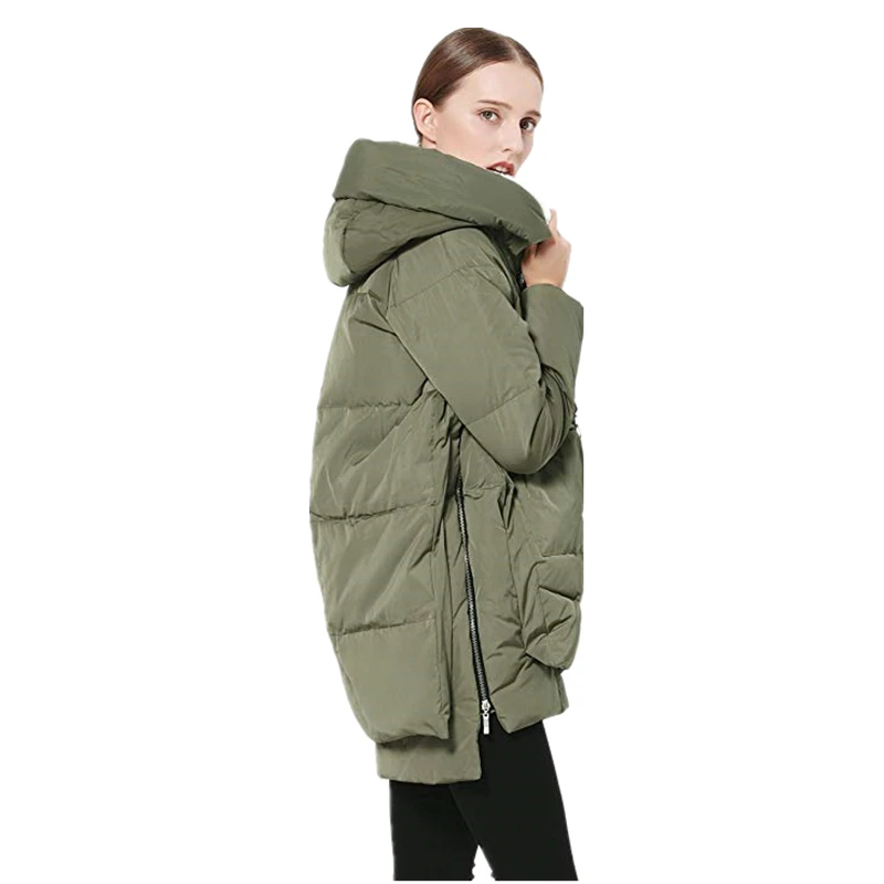 Зимние куртки и пальто для женщин длинные мягкие парка с капюшоном длинная
