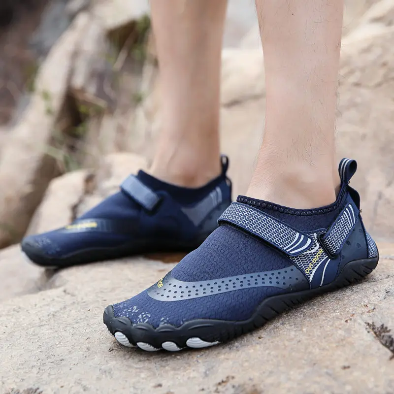 

Swimming Shoes Men Beach Barefoot Aqua Shoes Outdoor Quick Dry Upstream Surfing Slippers Five Finger Water Shoes Wading Sneaker