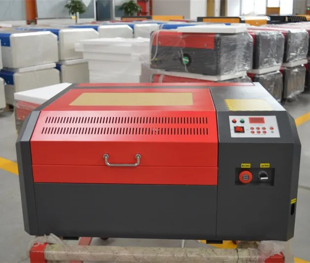 Co2 лазерная гравировальная машина, 40*40 см рабочая зона diy50w Лазерная резка машина, маленькая лазерная гравировальная машина, M2 доска