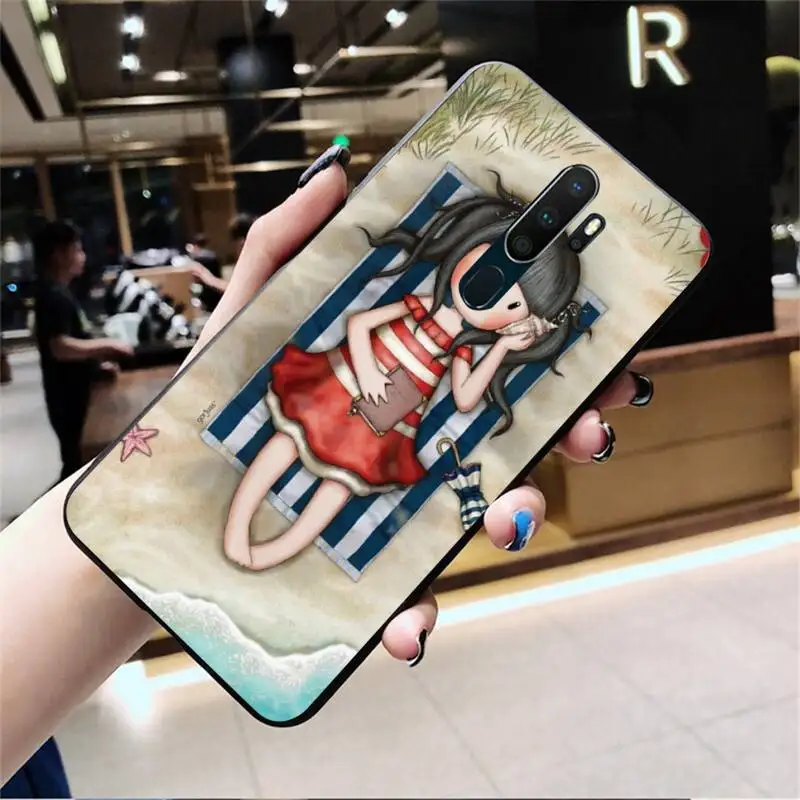 

Santoro Gorjuss cute cartoon girl Phone Case For Oppo A5 A9 2020 Reno2 z Renoace 3pro A73S A71 F11