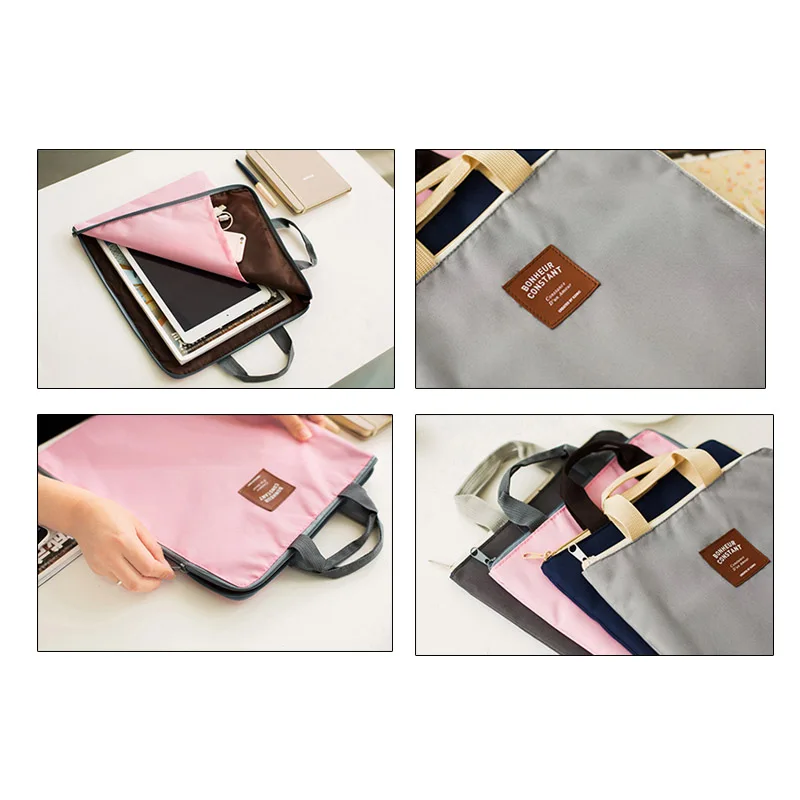 Школьные и офисные принадлежности сумка на молнии формата А4 простой