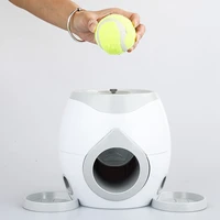 dog interactive toys pet tennis ball throwing fetch machine cats fda food dispensing reward game training tool dog slow feeders