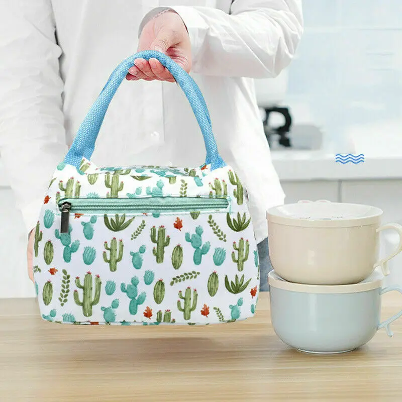

Women Box Tote Adults Portable Bag Waterproof Girls Lunch Picnic Insulated Portable Insulated Lunch Bag Box Picnic Waterproof To