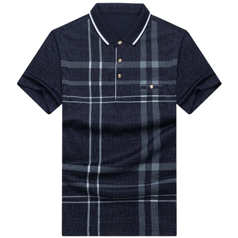 

2021 Hot Real Pocket Bodybuilding Short Sleeve Polo Shirt Men Plaid Polos Summer Pol Tee Shirts Mens Dress Poloshirt Jersey