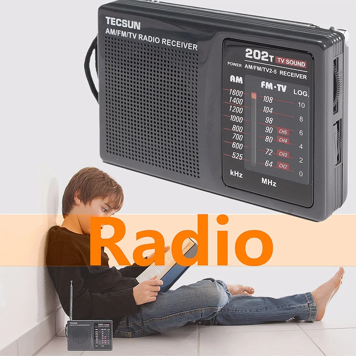 Портативный карманный AM FM AM радио ТВ Звук мир радио приемник динамик Спорт на открытом воздухе музыкальный плеер