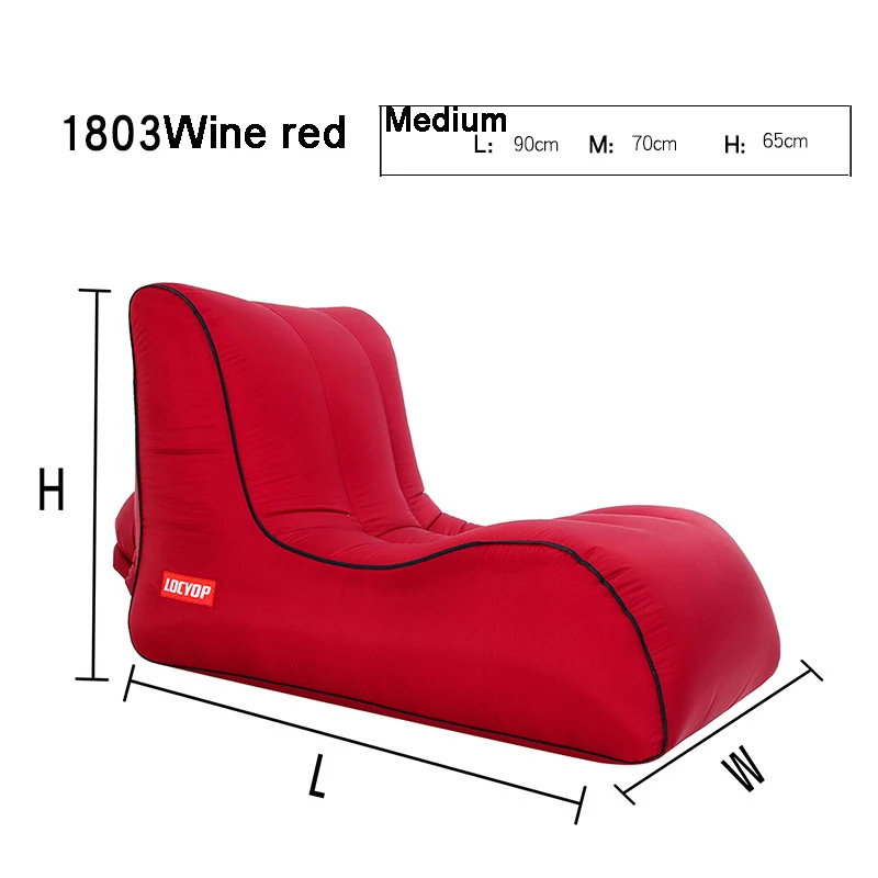 Портативный надувной диван шезлонг воздушное кресло для заднего двора пляжа