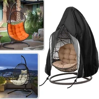 garden furniture sets waterproof cover with zipper outdoor rock chair rainproof canopy cover hanging chair eggshell dust covers