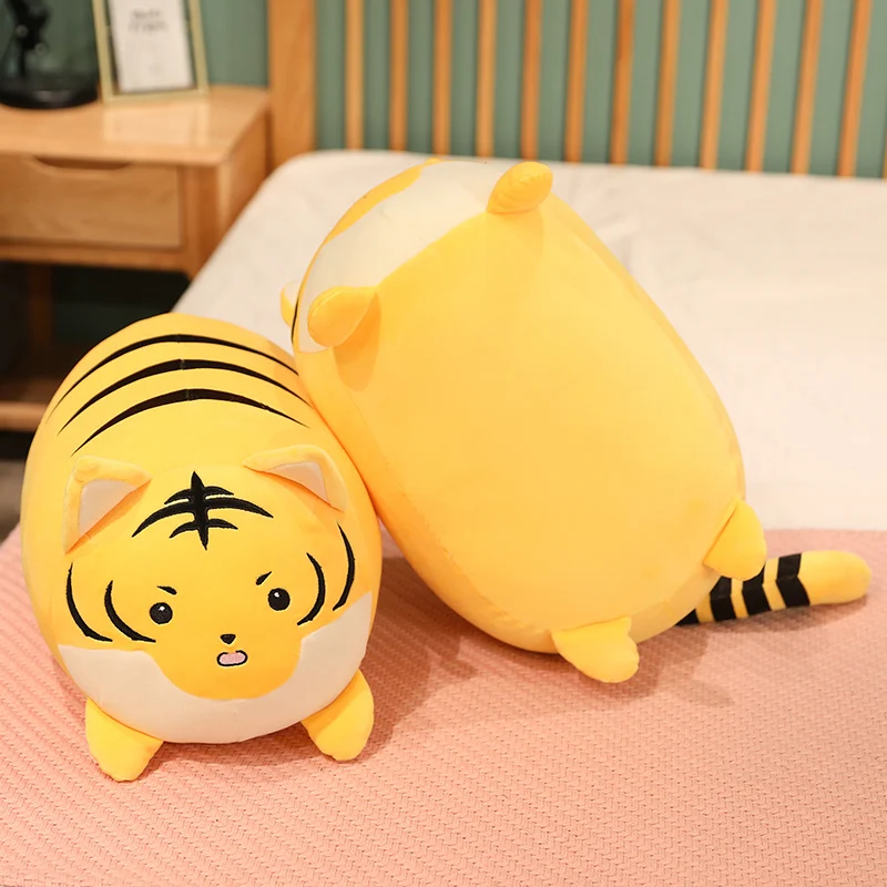 30/50 см мягкая плюшевая игрушка круглый тигр плюшевый декоративная подушка Зебра