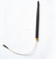 through hole mount 2 4ghz wifi whip antenna with pigtail