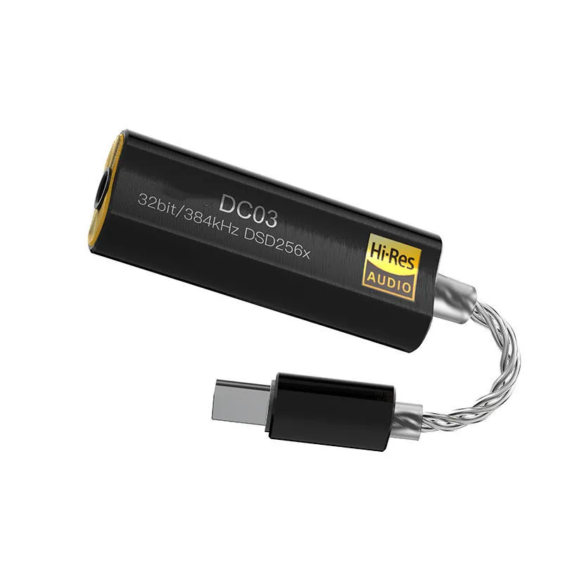 Адаптер для усилителя наушников iBasso DC03 переходник с Type C на 3 5 мм USB DAC Android ПК ipad Hi Fi