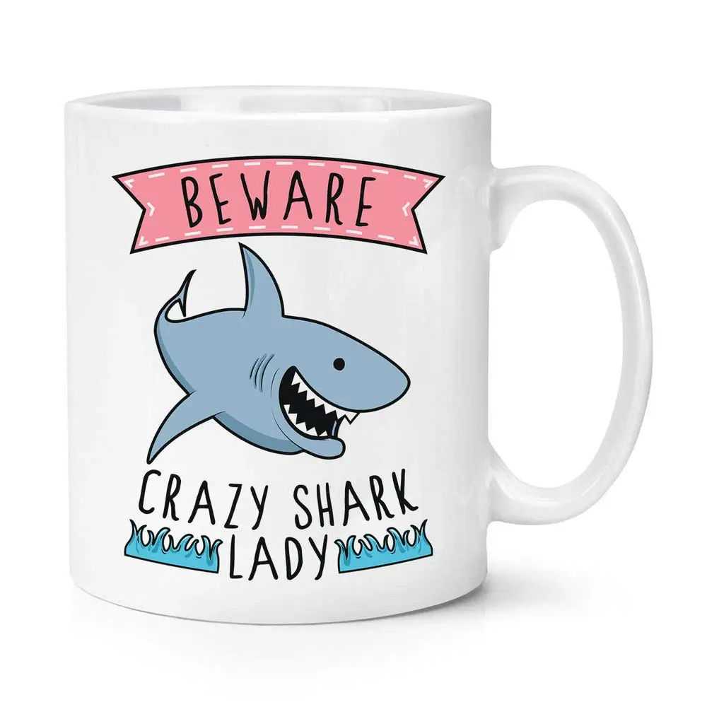 Женские кружки Shark пивная чашка кофейная кружка керамические чайные чашки | Дом и