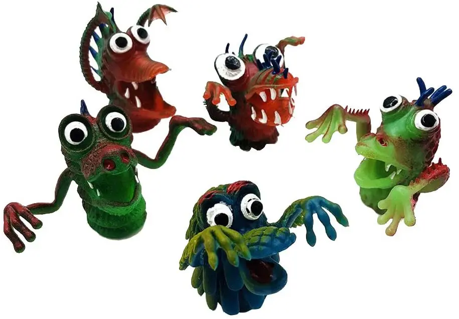 Бесплатная доставка тематическая игрушка монстра палец кукольный гусеничный