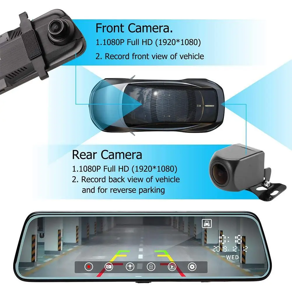 

10- 1080P Media Dash Camera