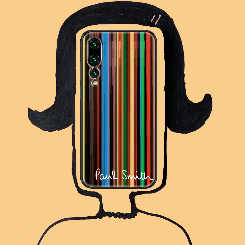 

fashion paul brand smith Phone case For Huawei P Mate P10 P20 P30 P40 10 20 Smart Z Pro Lite 2019 black soft cell cover tpu