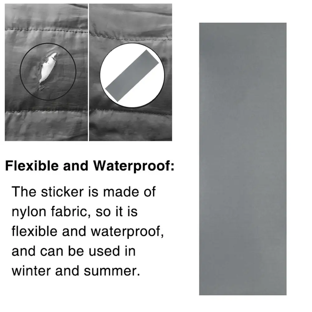 

5/10 Pcs Nylon Sticker Patch Self Adhesive Water-proof Patches For Down Outdoor Jacket Tent Repair DIY Fabric Materials