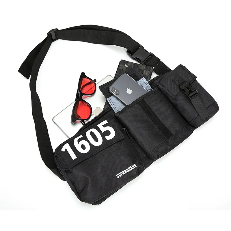 Супер огонь и мода грудь open end для влюбленных одно плечо сумка мульти карманный