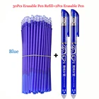 2 + 30 шт., гелевые ручки для письма с моющейся ручкой