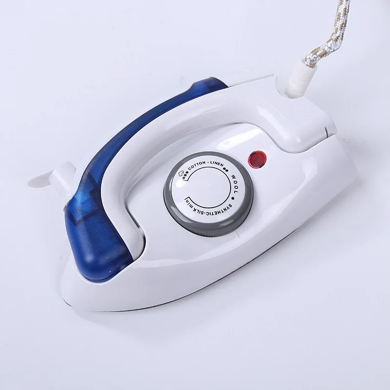 

Travel Helper Portable Mini Electric Iron Foldable Steamer Iron 3 Gears Business Gift Flat Hand-Hold Convenient Garment Ironer