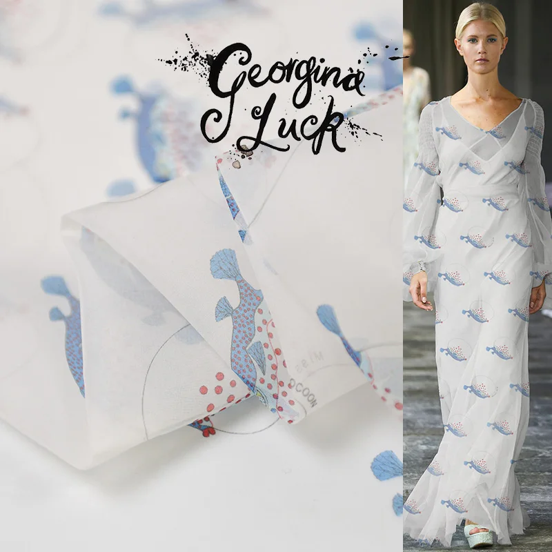 Женская шелковая ткань из органзы ширина 140 см|Ткань| |