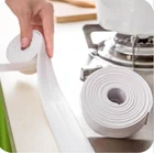 Уплотнительная лента для ванной и кухни, 3,2 м, для душа, раковины, ванны, клейкая лента, самоклеящаяся Водонепроницаемая настенная наклейка, клейкая лента для раковины