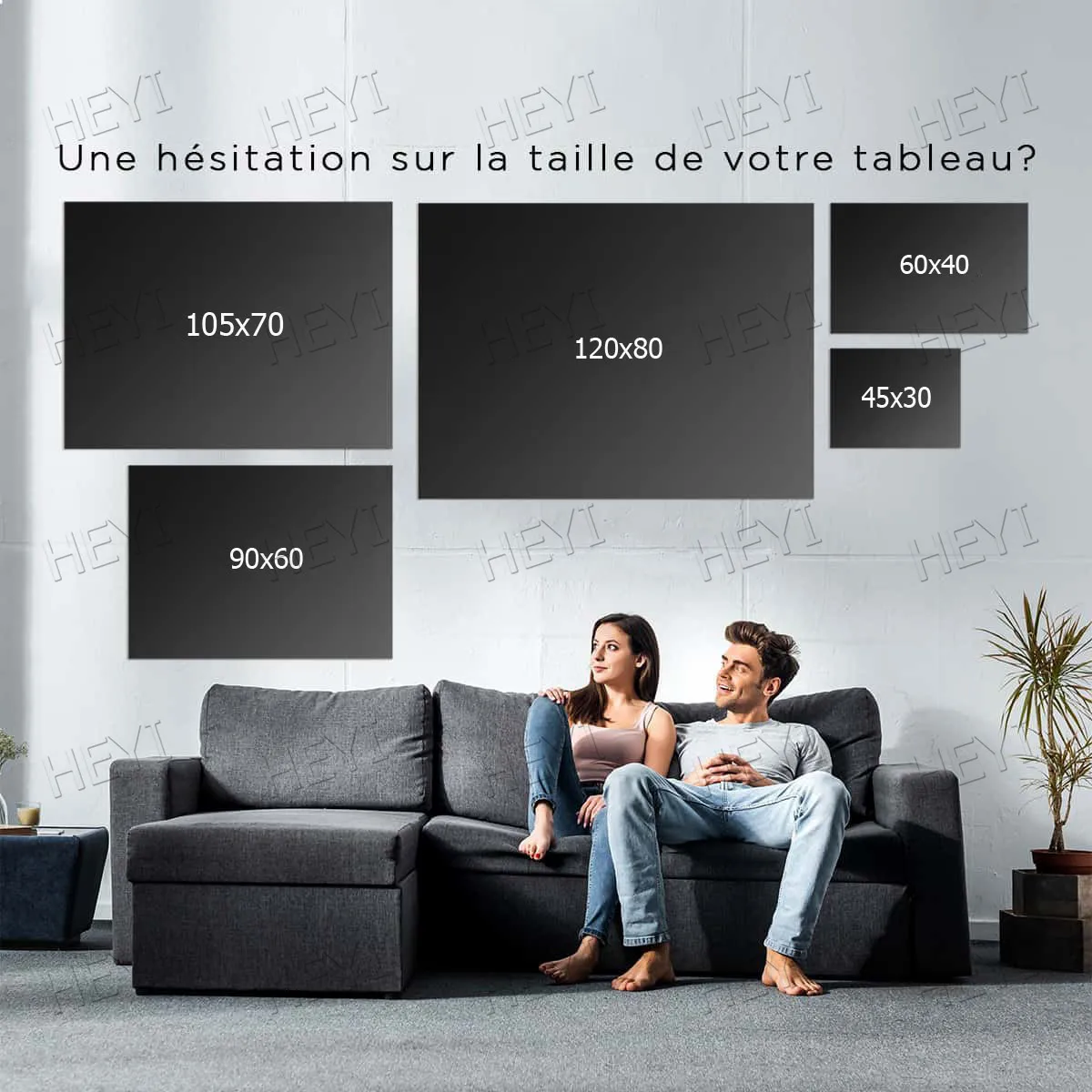 Картина на холсте с 2 именами заказ Настенная картина персональным фото подарок