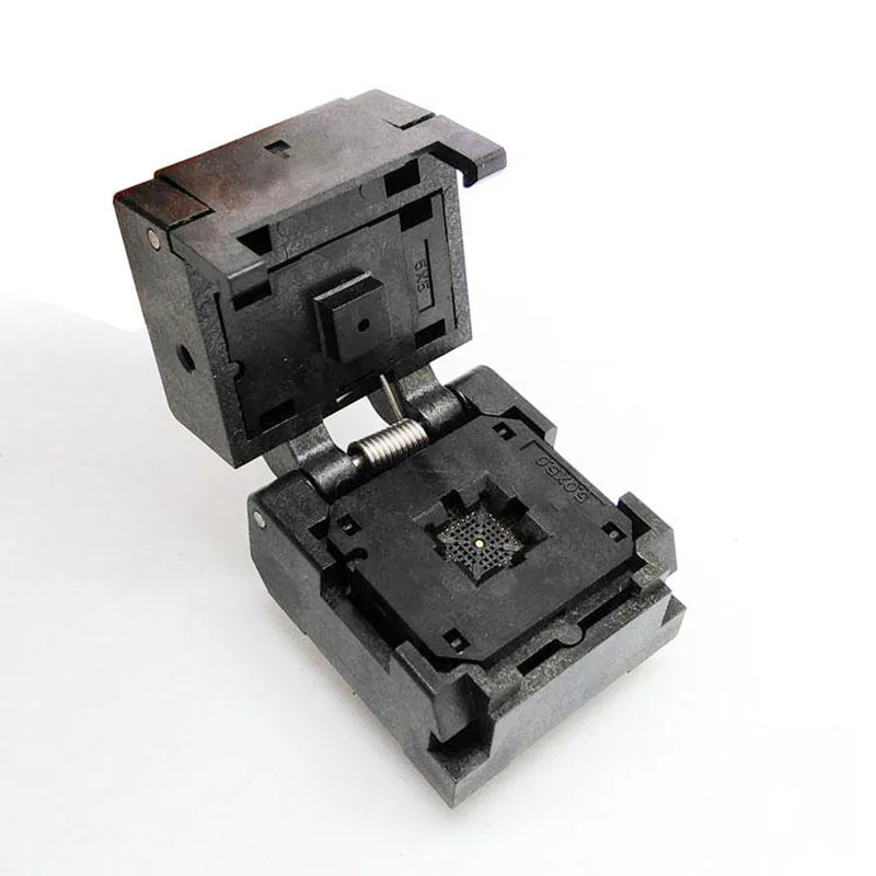 QFN28 MLF28 WLCSP28 IC тестовый ожога в сокете шаг 0 5 мм Размер 5x5 28 свинцовый пластиковый QFN