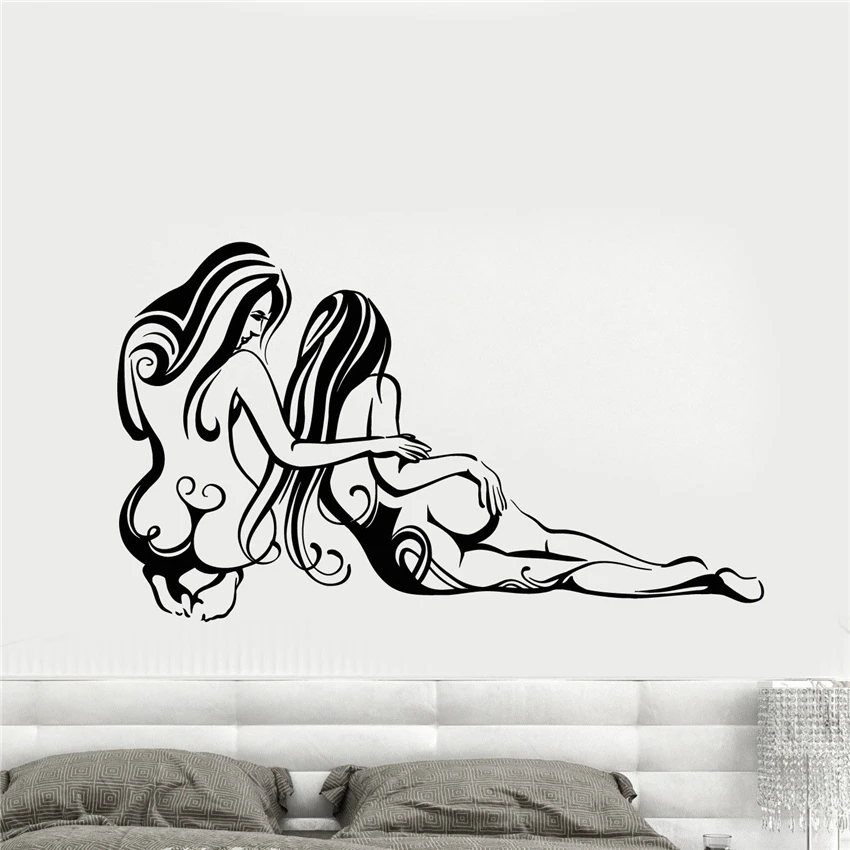 

Vinyl wall applique sexy female abstract girl Wall Decals living Removable Home Decor Art Decor living Wall Sticker 5046