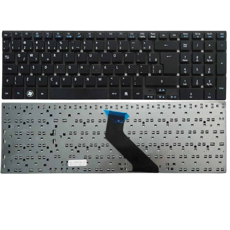 

Новинка, черный для ACER Aspire E1-522 e1-510 E1-530 E1-530G E1-572 E1-572G E1-731 E1-731G с бразильской клавиатурой для ноутбука