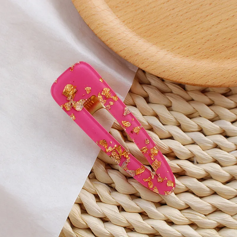 Vintage Women Acetic Acid Hair Clips fiol tin Hairpins Waterdrop Barrettes Girls Grips Accessories | Красота и здоровье