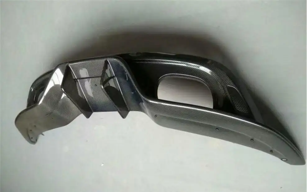 Карбоновый задний бампер для губ автомобильный диффузор подходит Jaguar F Тип 2014 2015