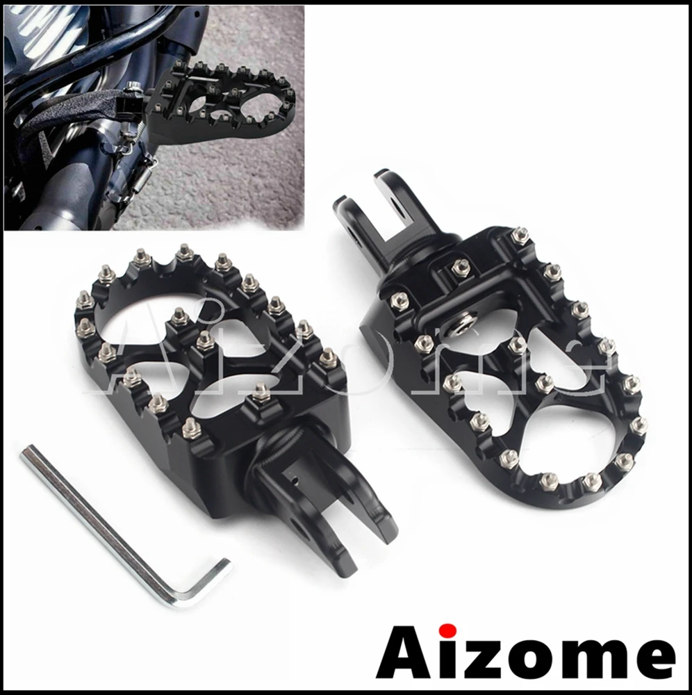 

Aluminum Motorcycle Foot Rest Shift Gear Footpegs for Harley Softail Slim Low Rider Breakout Sport Glide Fat Street Bob 18-2021
