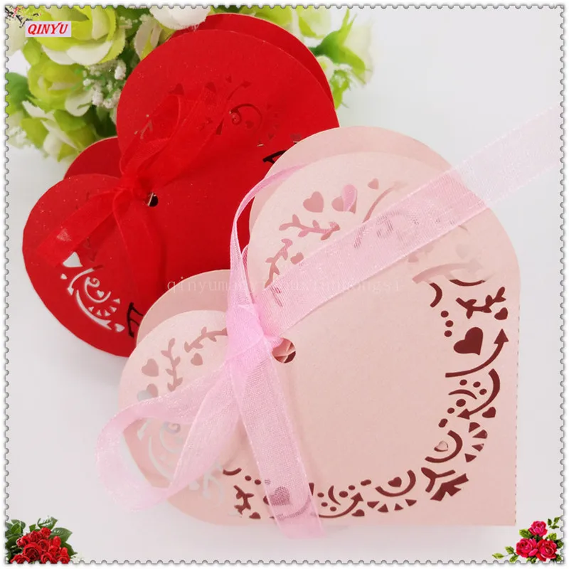 10/50pcs Love Heart Laser Cut Hollow Candy Gifts Boxes For Decoration Baby Shower Wedding Party Favor 7zSH152 |