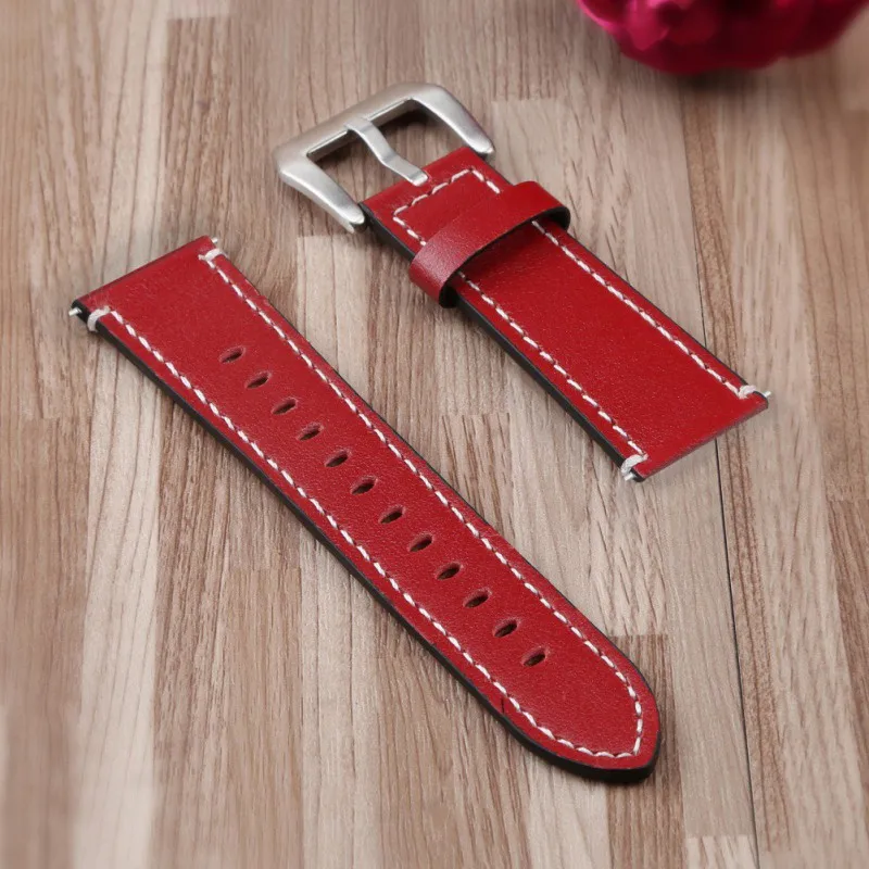 Классический Браслет из натуральной кожи Сменные аксессуары ремешок для фитнеса