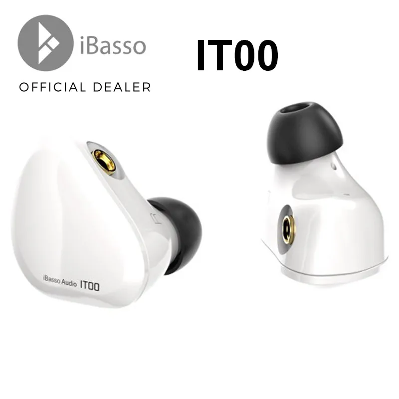 

IBasso IT00 Earphone fever in-ear Headset dual-chamber it01 moving coil graphene 3.5mm Plug Earbuds
