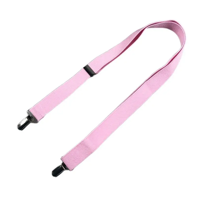 pink 1PC Toddler Kids Long Gloves Clips Durable Adjustable Elastic Metal Duckbill Mittens Clamp 8 Colors - Цвет: pink