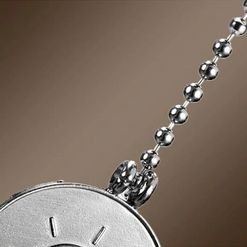 2-Pack Ceiling Fan Pull Chains - Light Bulb & Fan Shaped Design image 4