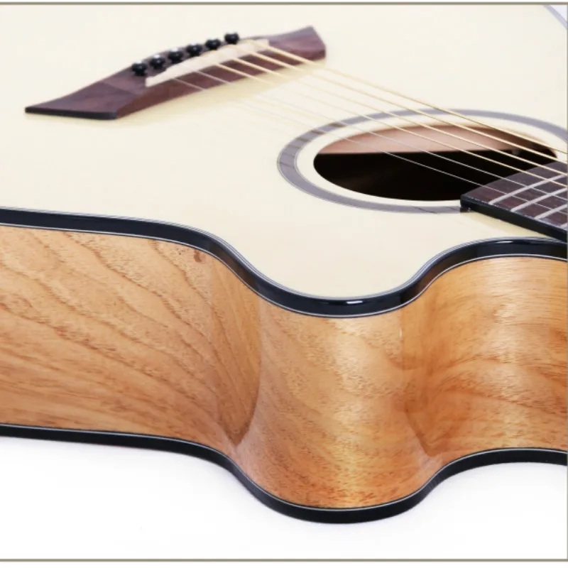 Гитара акустическая электрическая стальная струна 40 дюймов A Body гитара 6 струн